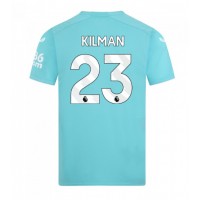 Camisa de Futebol Wolves Max Kilman #23 Equipamento Alternativo 2023-24 Manga Curta